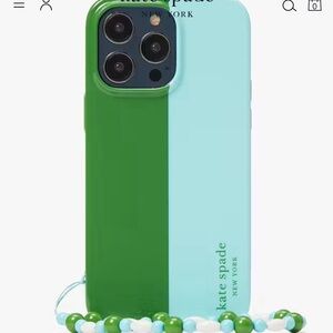 Kate Spade iPhone 14 Pro Max Case w/wristlet
